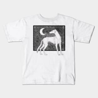 Moon Dog Design Kids T-Shirt